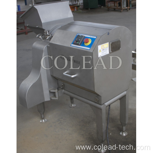 Industrial vegetable cutting machine slicer and cube machine